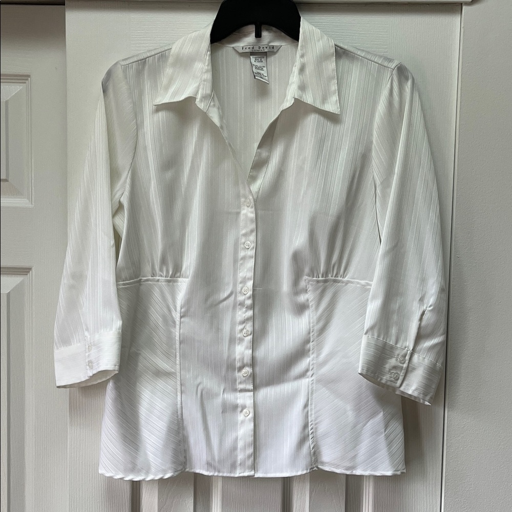 NWT Fred David Blouse